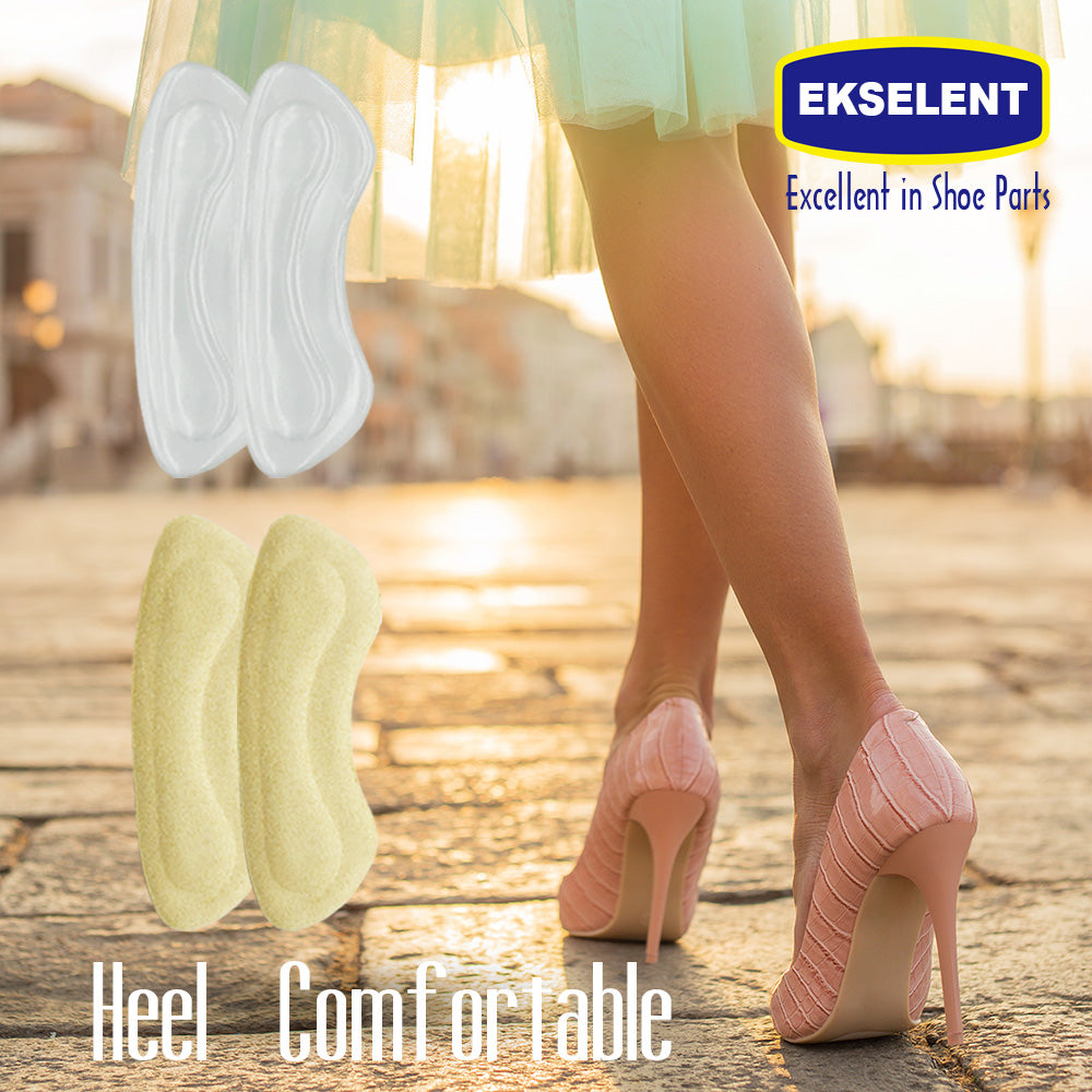 EKSELENT 4 Pairs Heel Liners