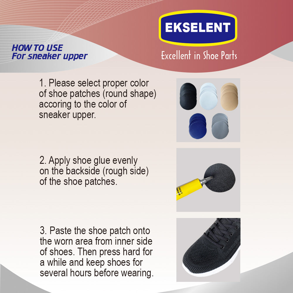EKSELENT 30 Pieces Shoe Repair Patch, Broken Sneaker Repair Sticker