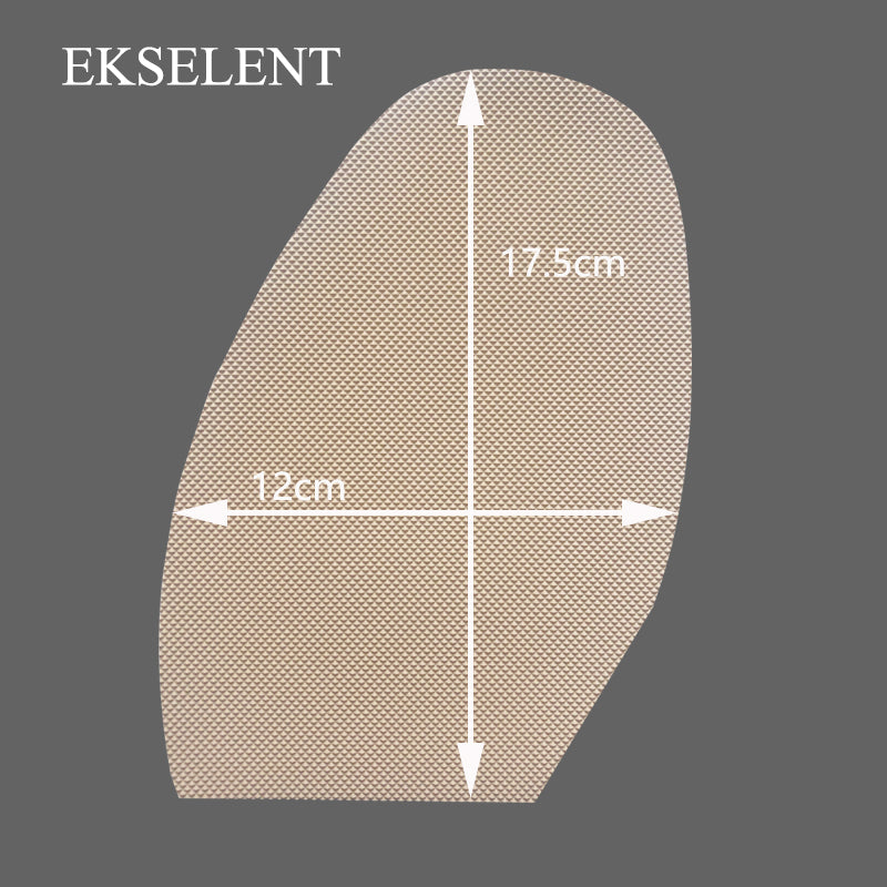 EKSELENT 2 Pairs Non-slip soles for footwear, namely, for slippers, moccasins