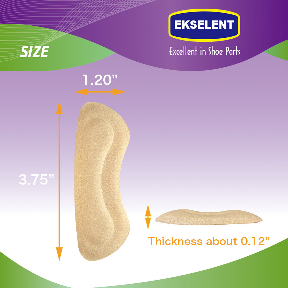 EKSELENT 4 Pairs Heel Liners
