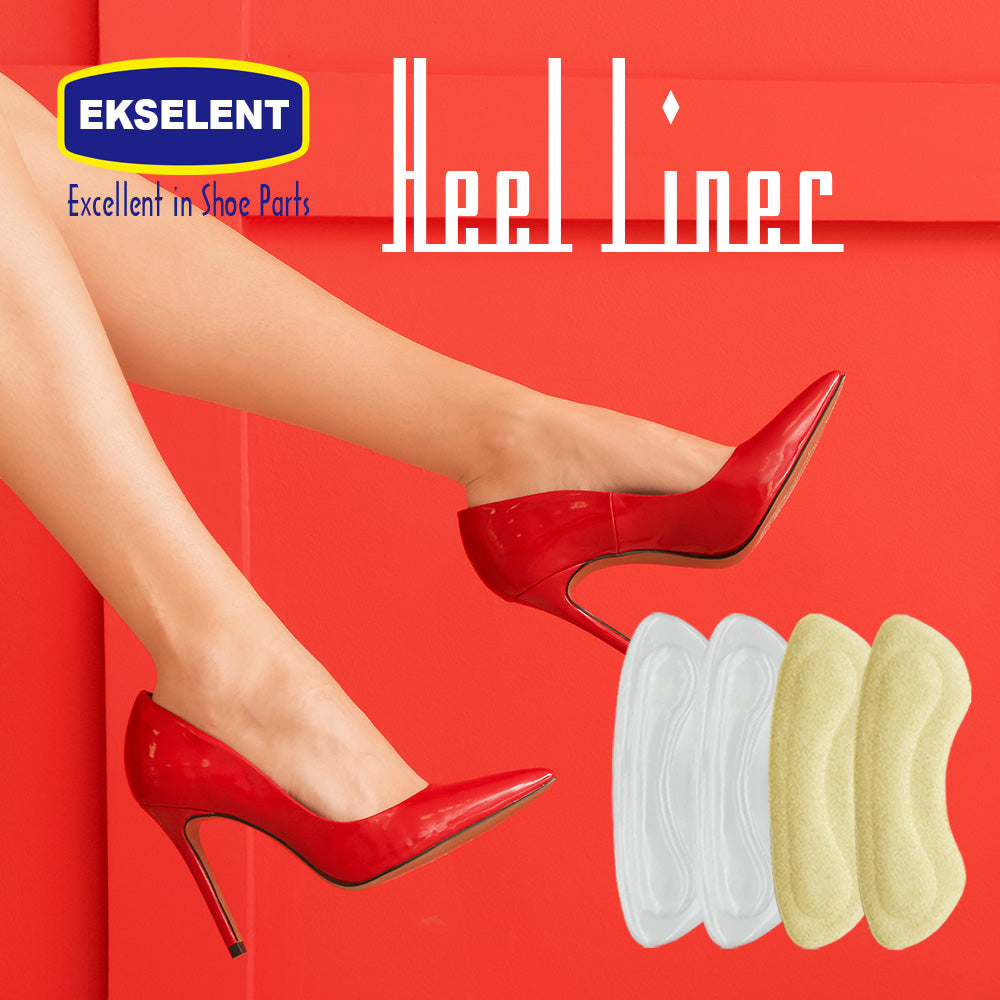 EKSELENT 4 Pairs Heel Liners