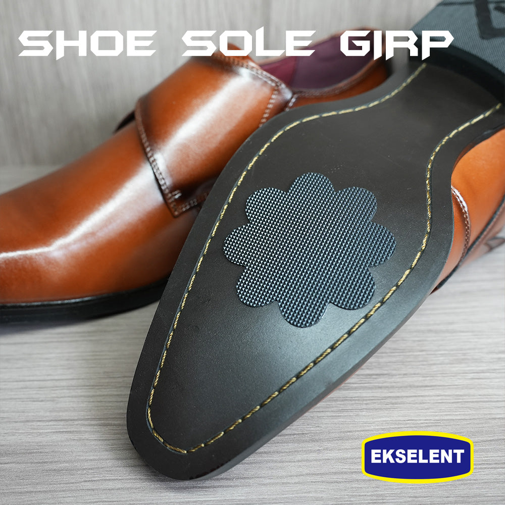 EKSELENT 5 Pairs (10 Pieces) Shoe Sole Non Slip Grips with Star, Heart, Flower, Heel, Semicircle Shapes, Anti Skid Self Adhesive Rubber Pads, Shoe Bottom Noise Reduction Cushions
