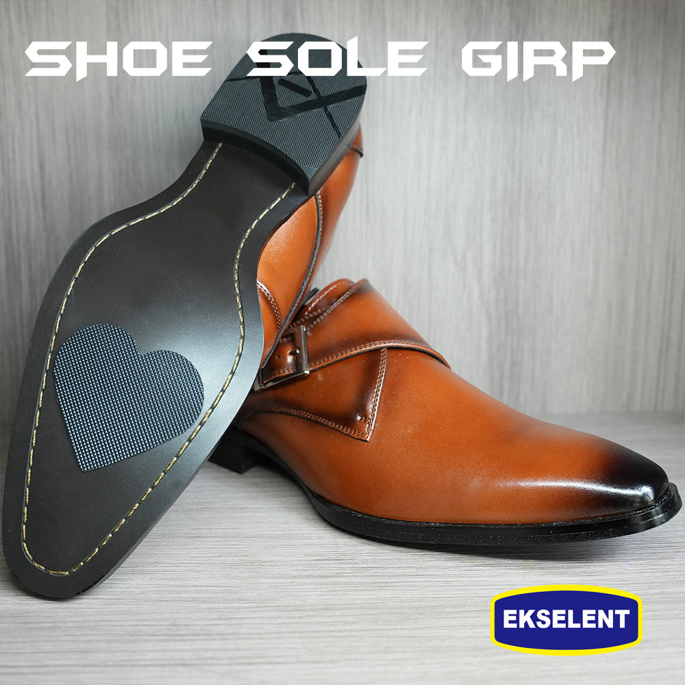 EKSELENT 5 Pairs (10 Pieces) Shoe Sole Non Slip Grips with Star, Heart, Flower, Heel, Semicircle Shapes, Anti Skid Self Adhesive Rubber Pads, Shoe Bottom Noise Reduction Cushions